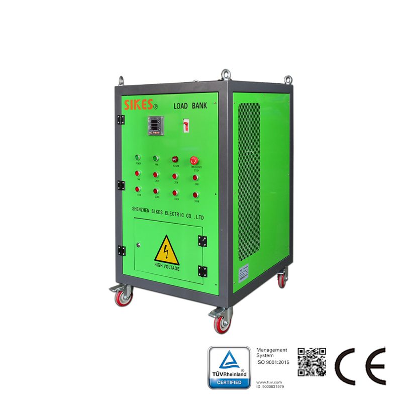 Resistive load bank 100KW, 500VDC
