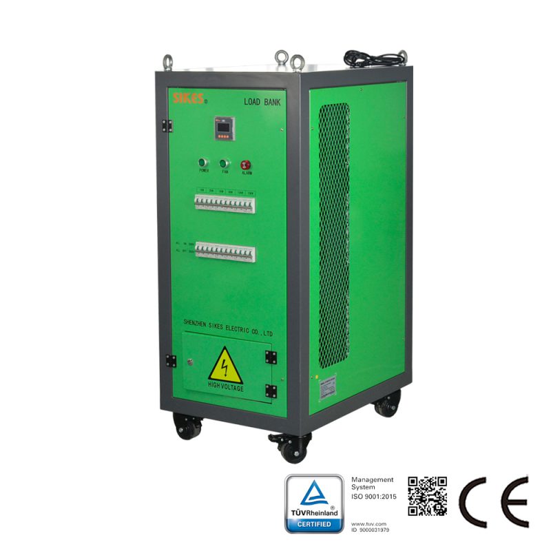 Resistive load bank 30KW, 500VDC, 800VDC