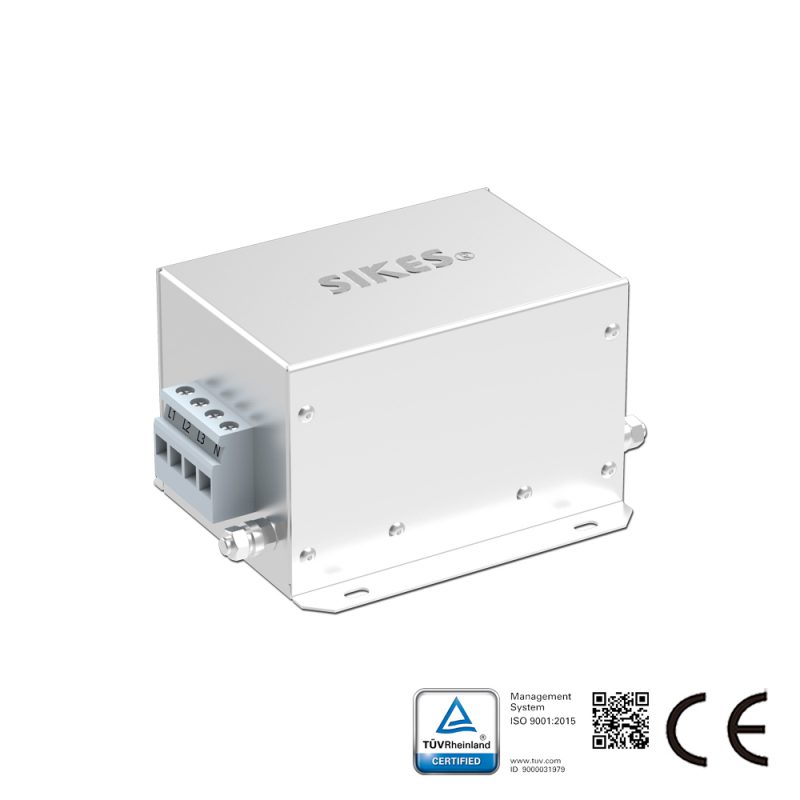 TFI 20A 520V 3-Phase Neutral Line input Filters
