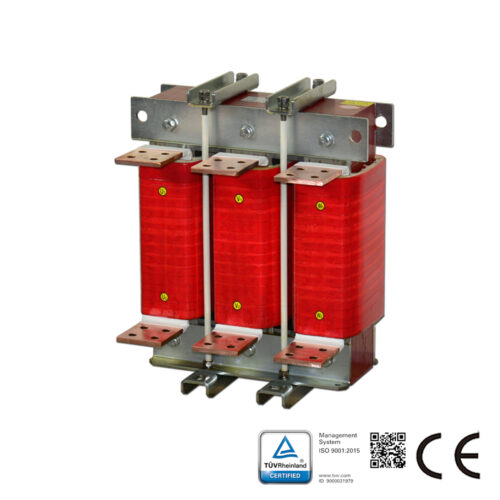 Load Reactor AC 3-Phase 690V ,1%(uK), Rated Current 1600A ,1400kw